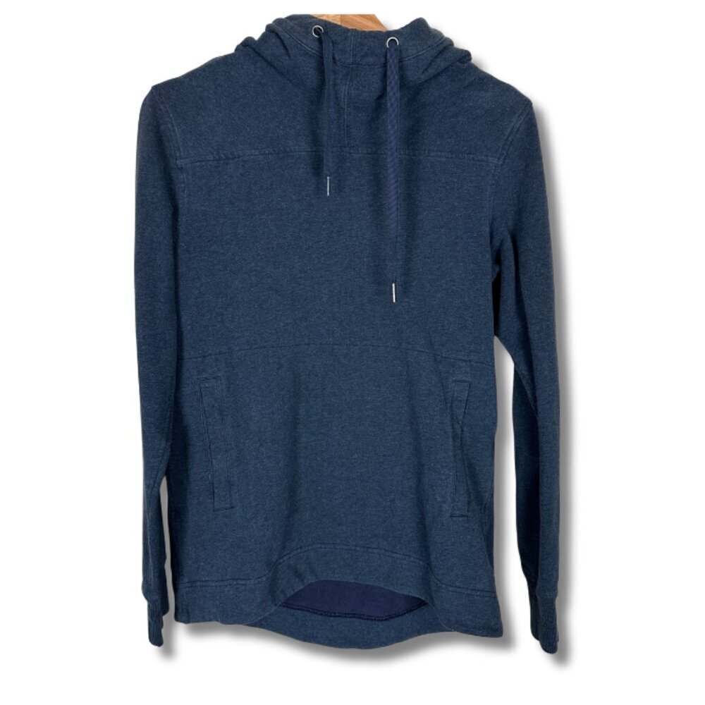 Lululemon Women’s Pullover Hoodie Navy Blue Size 4 Athletic Casual Sweatshirt